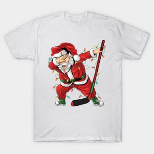 Santa clause dabbing - Funny christmas T-Shirt